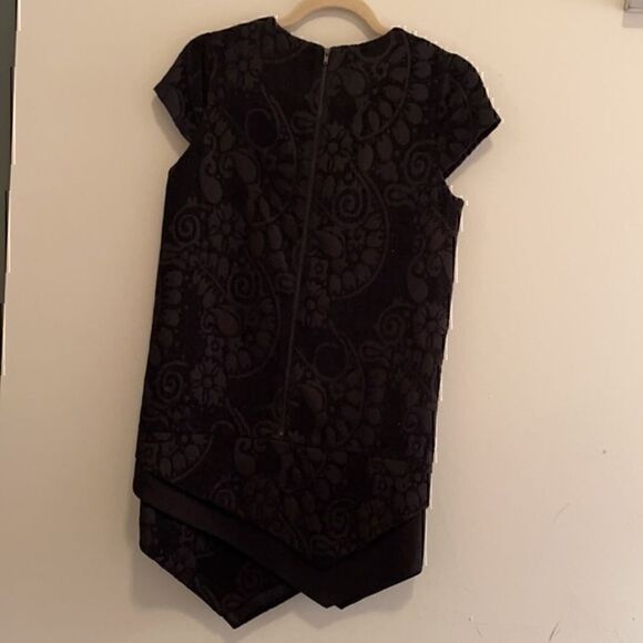 LINE & DOT Printed Black Dress size:S - Picture 5 of 8